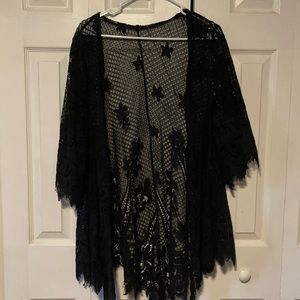 Torrid cover up, black